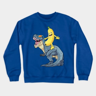 Banana-Rex: The Ultimate Duo Crewneck Sweatshirt